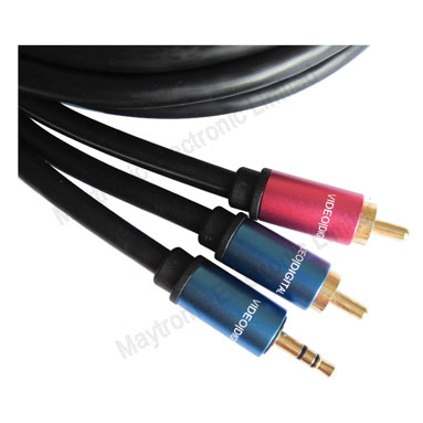 3.5mm Stereo Jack to 2RCA Cable