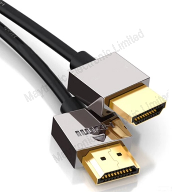 Zinc Metal 4K Slim HDMI cable